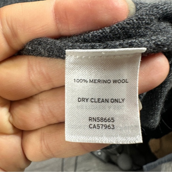 Mens Nordstrom Charcoal Grey Sweater sz L - Picture 4 of 4